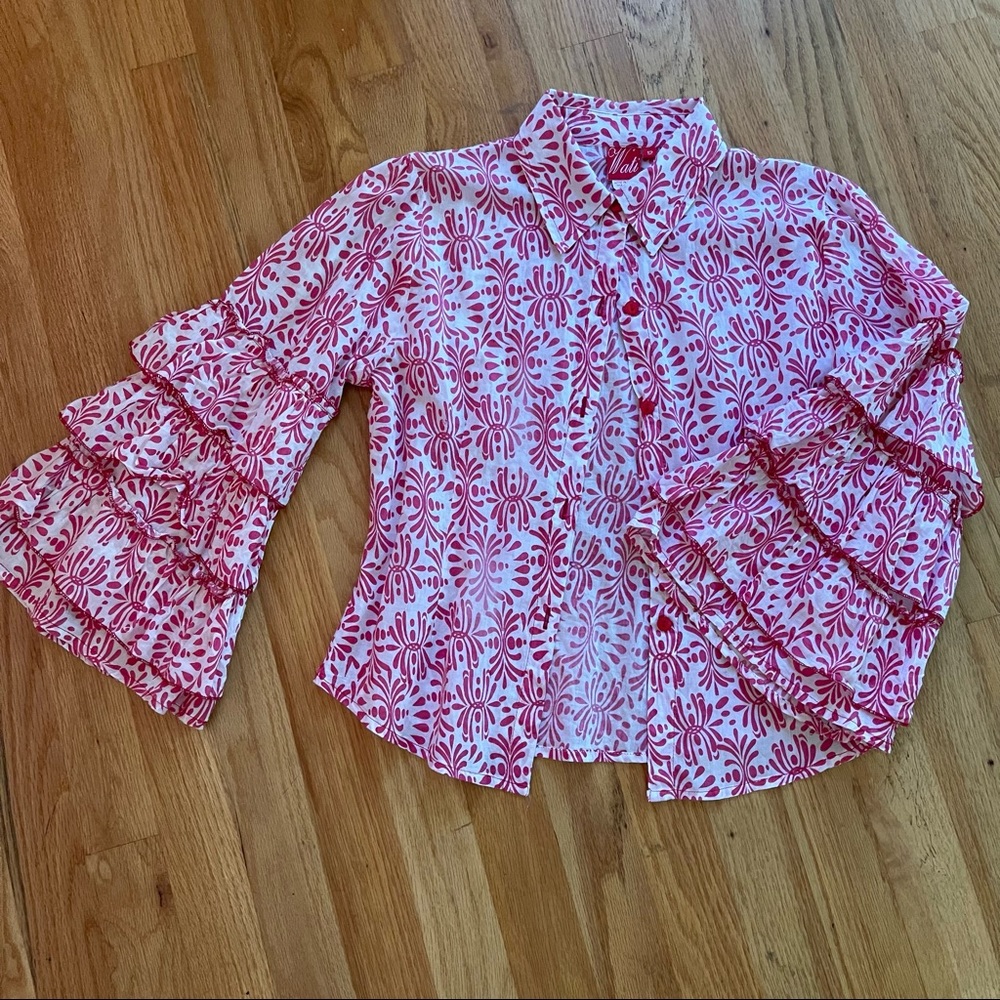 Girls Size 12 fun blouse